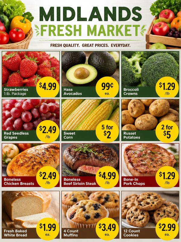 Midlands Fresh Market Weekly Savings